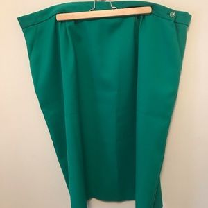 Vintage plus size pencil skirt